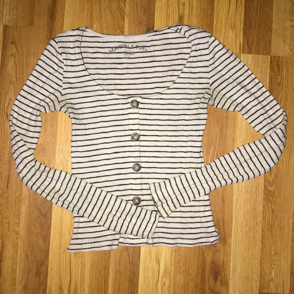 Ribbed Long Sleeve!